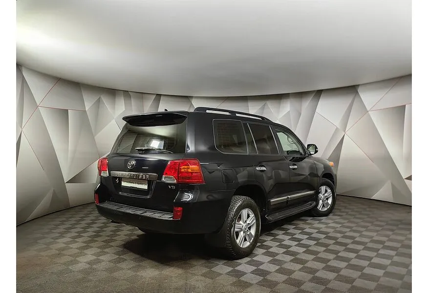 Toyota Land Cruiser 4.5 Twin-Turbo D AT 4WD (5 мест) (235 л.с.) Престиж Черный в АВИЛОН. Слайд №2