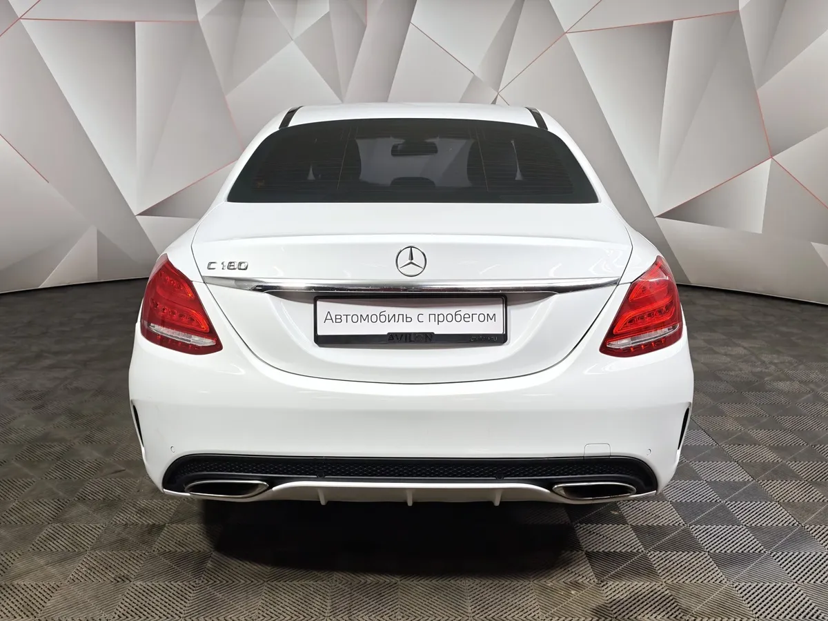 Mercedes-Benz C-Класс C 180 7G-Tronic Plus (150 л.с.) Белый в АВИЛОН. Слайд №8