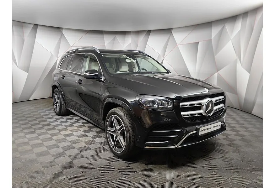 Mercedes-Benz GLS 400 d 9G-TRONIC 4Matic (330 л.с.) Premium Черный в АВИЛОН. Слайд №3