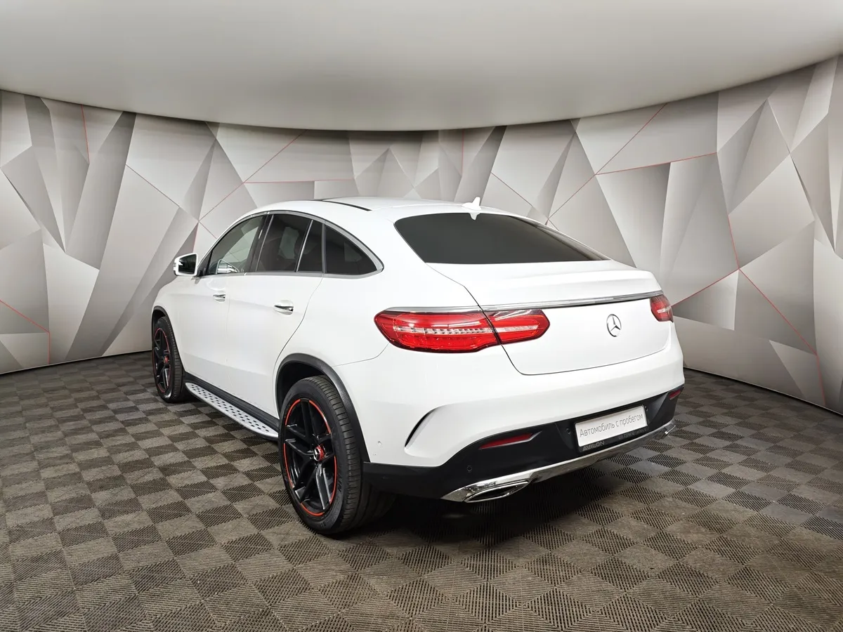 Mercedes-Benz GLE Купе 350 d 4MATIC 9G-TRONIC (249 л.с.) Особая серия Белый в АВИЛОН. Слайд №4