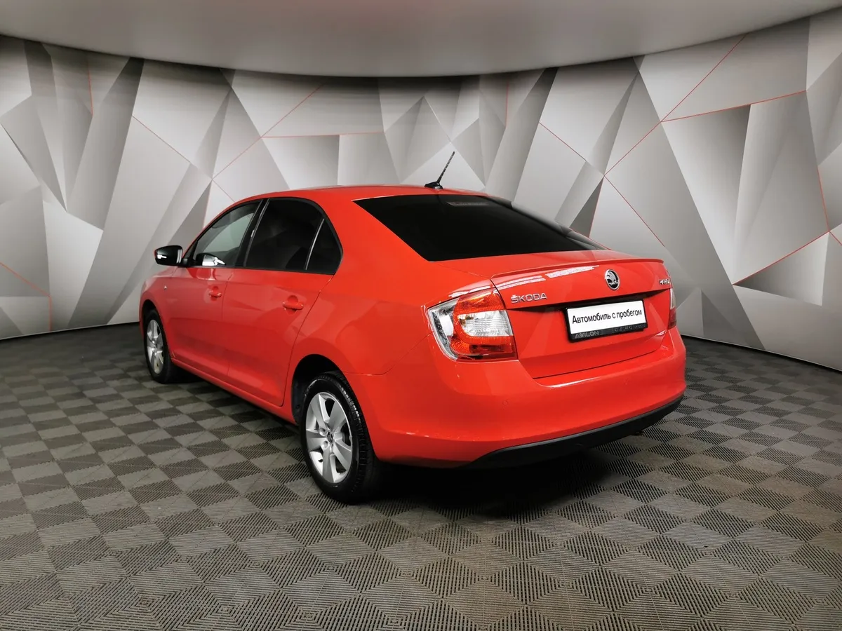 Skoda Rapid 1.4 TSI DSG (125 л.с.) Active Красный в АВИЛОН. Слайд №4