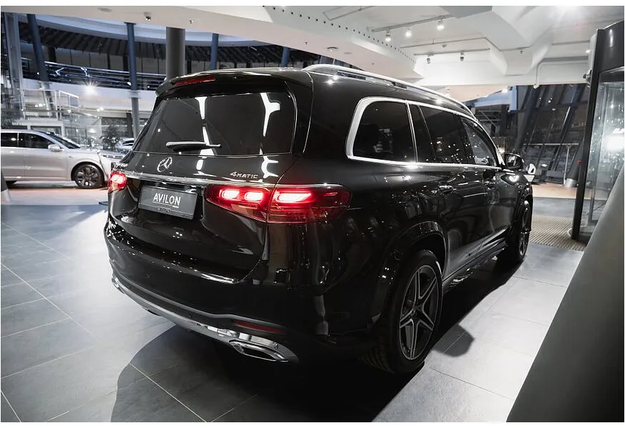 Mercedes-Benz GLS 450 9G-TRONIC 4Matic (381 л.с.) Черный в АВИЛОН. Слайд №4