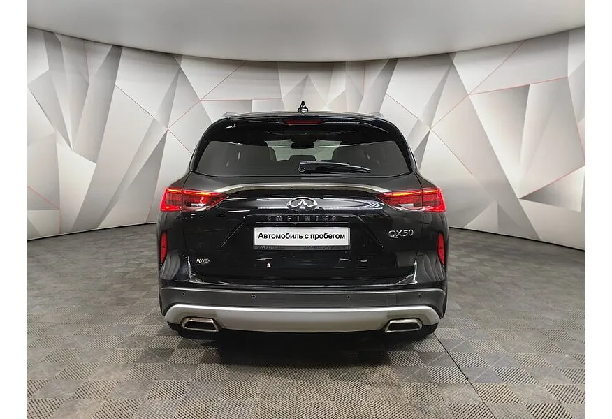Infiniti QX50 2.0 VC-T CVT AWD (249 л.с.) Essential Черный в АВИЛОН. Слайд №8