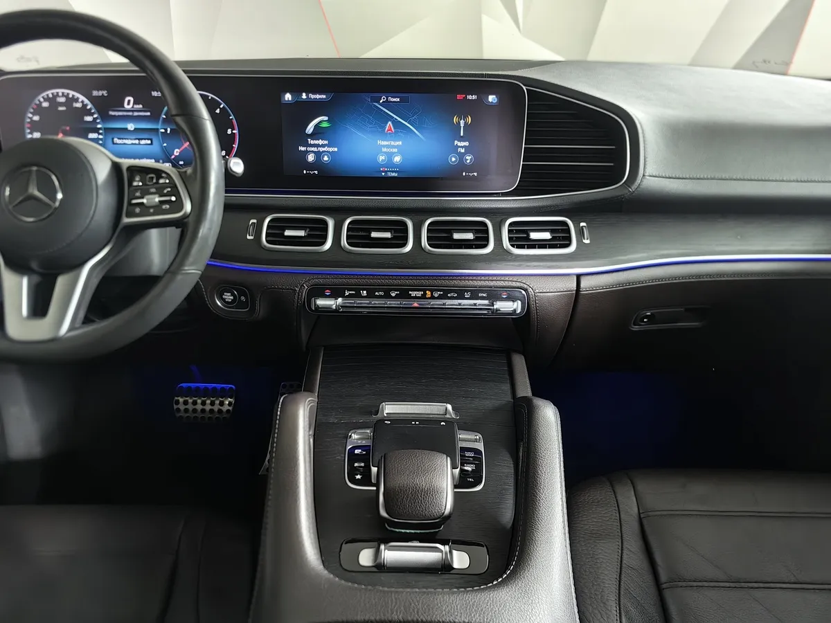 Mercedes-Benz GLS 400 d 9G-TRONIC 4Matic (330 л.с.) Premium Белый в АВИЛОН. Слайд №15