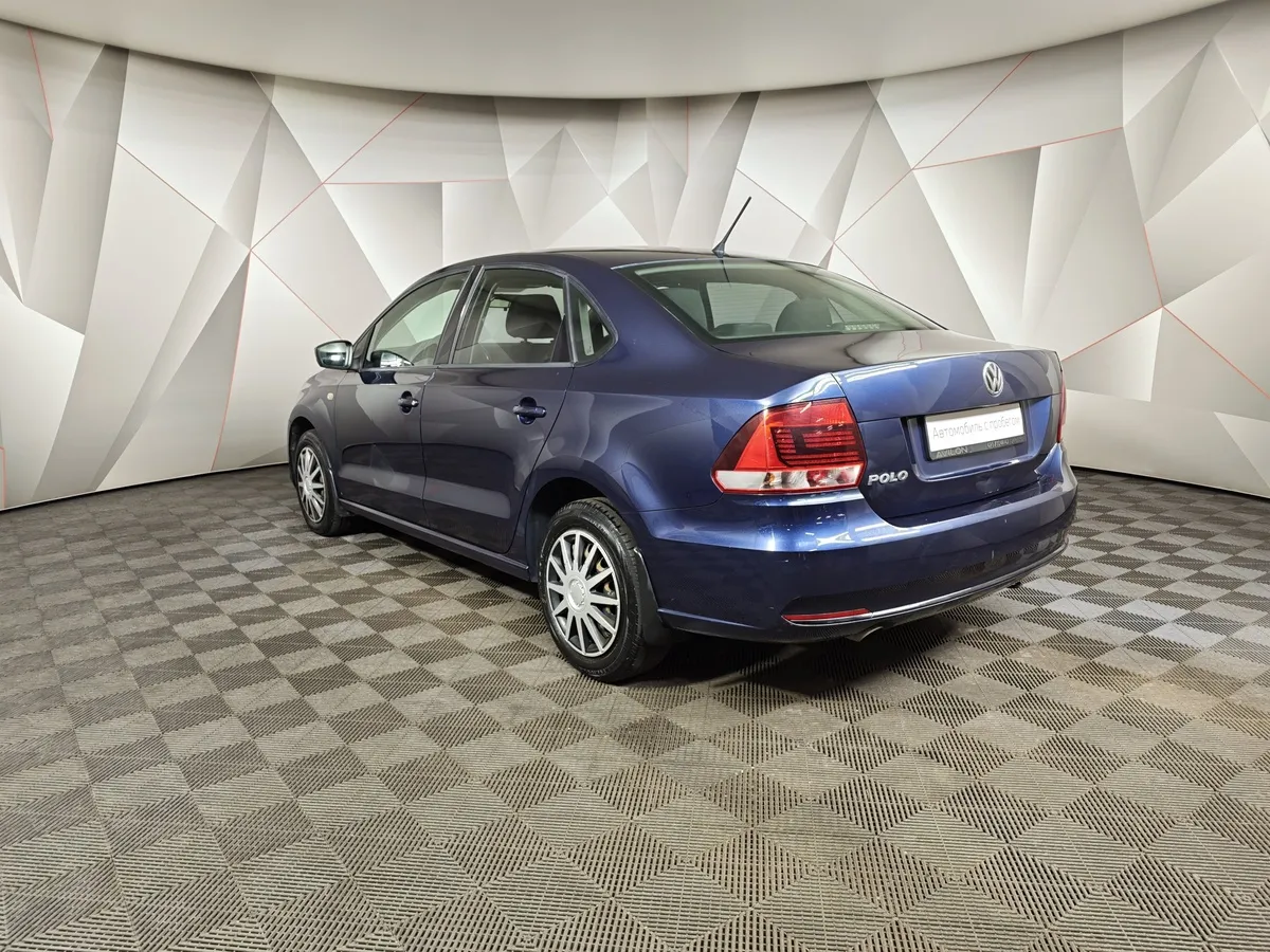 Volkswagen Polo 1.6 MPI AT (110 л.с.) Comfortline Синий в АВИЛОН. Слайд №4