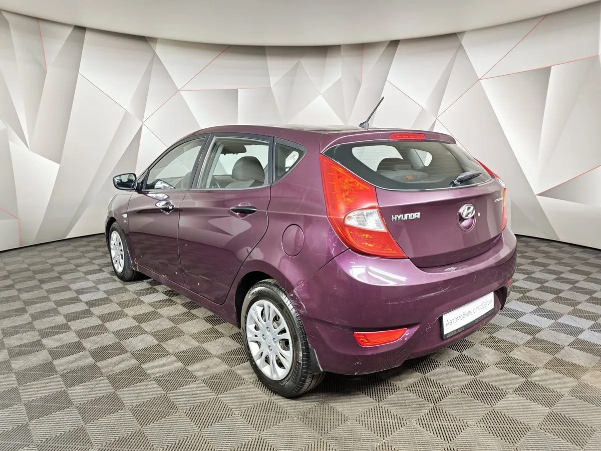Hyundai Solaris 1.6 AT (123 л.с.) Active Фиолетовый в АВИЛОН. Слайд №4