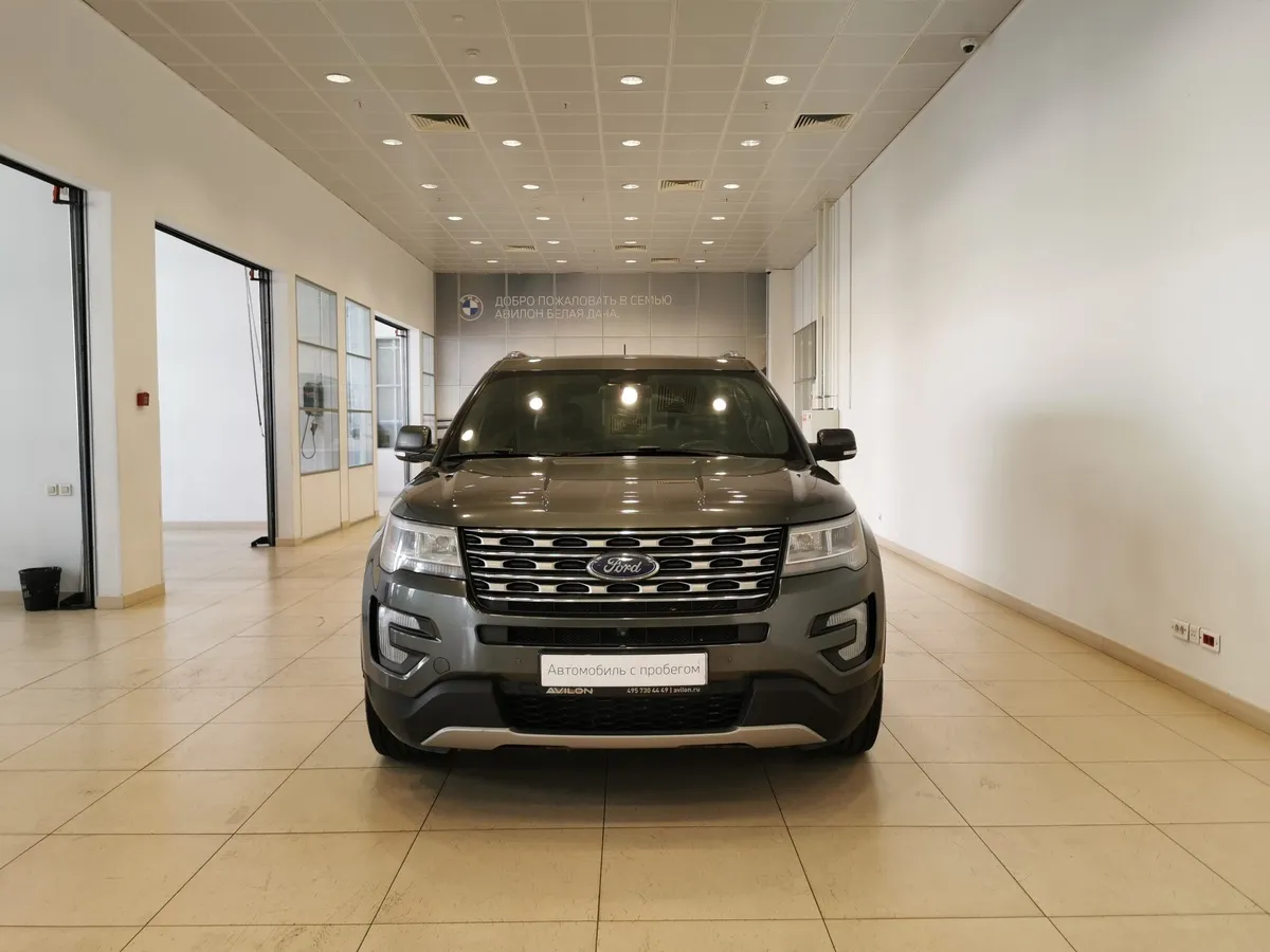 Ford Explorer 3.5 SelectShift 4WD (249 л.с.) Limited Plus Серый в АВИЛОН. Слайд №7