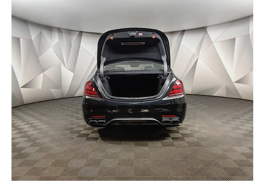 Mercedes-Benz S-Класс S 63 AMG 9G-Tronic 4Matic+ длинная база (612 л.с.) Черный в АВИЛОН. Слайд №12