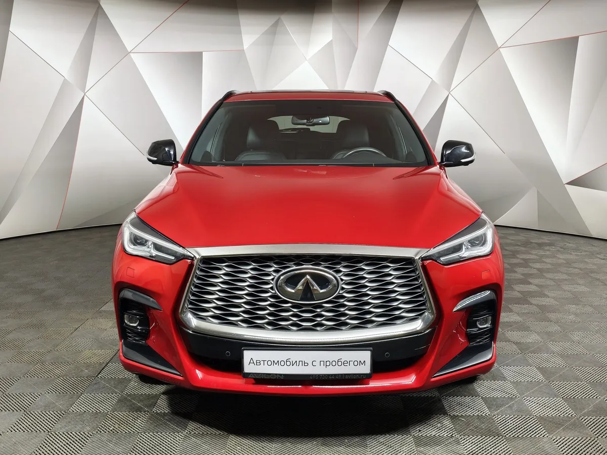 Infiniti QX55 2.0 CVT AWD (249 л.с.) Красный в АВИЛОН. Слайд №7