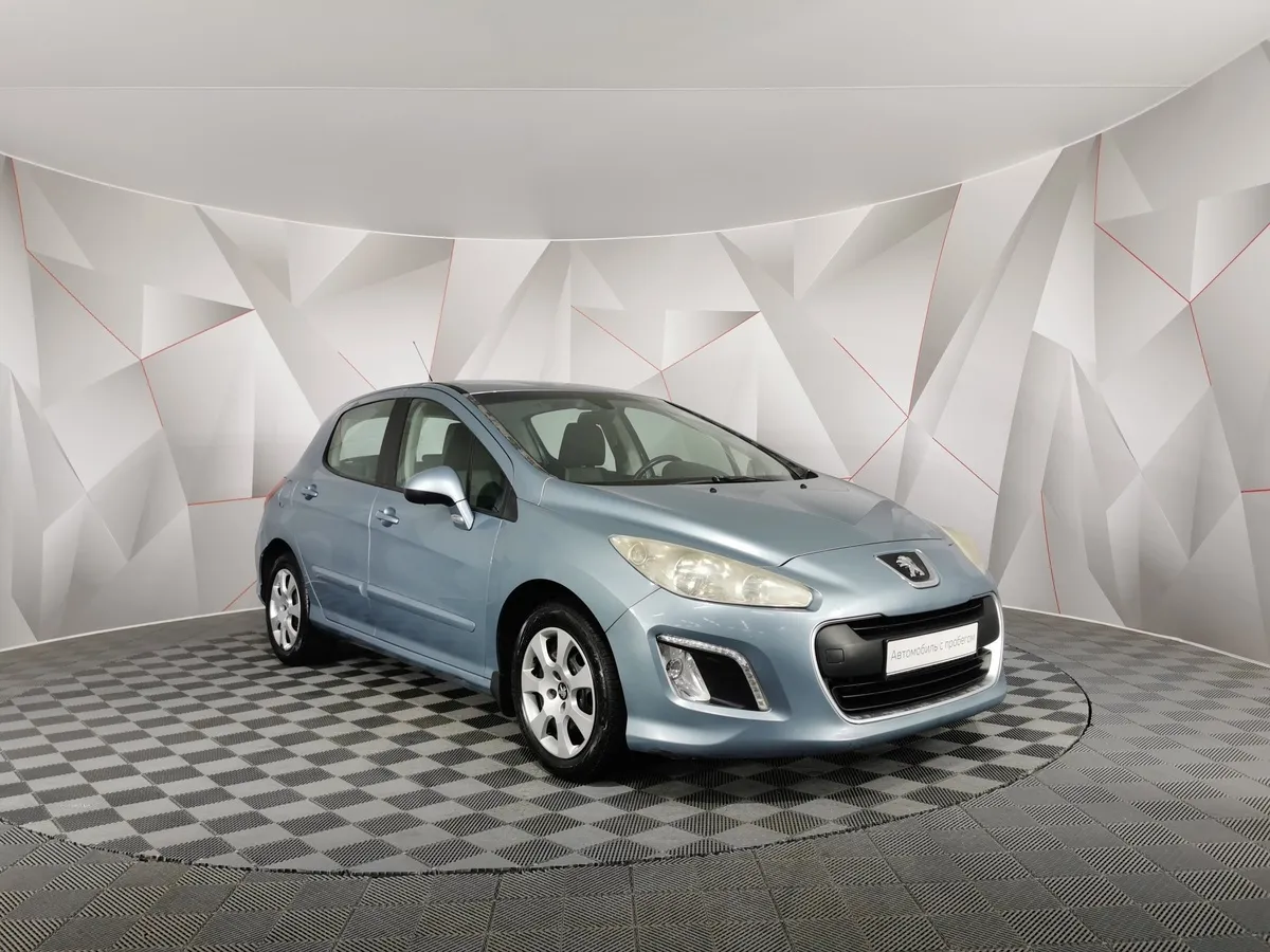 Peugeot 308 1.6 AT (120 л.с.) Голубой в АВИЛОН. Слайд №3