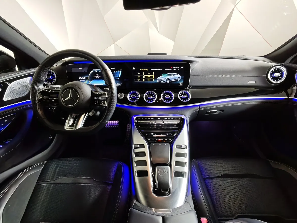 Mercedes-Benz AMG GT 43 4MATIC SPEEDSHIFT TCT 9G (367 л.с.) Особая серия в АВИЛОН. Слайд №14