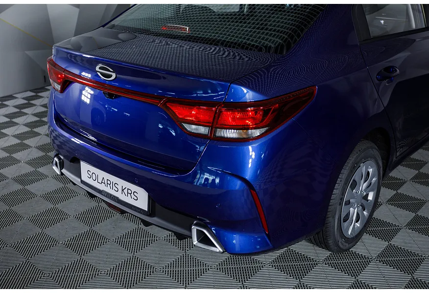 Solaris KRS 1.6 AT (123 л.с.) Luxe Синий в АВИЛОН. Слайд №12