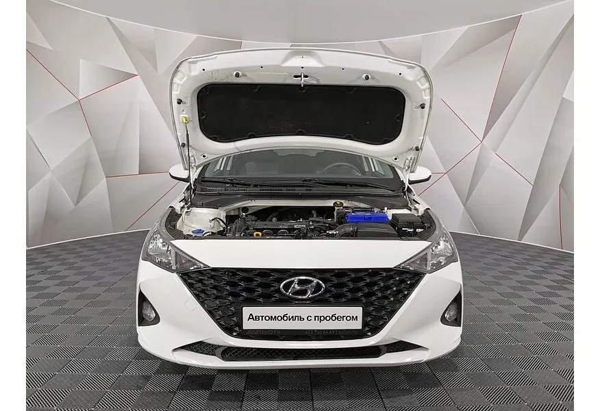 Hyundai Solaris 1.6 AT (123 л.с.) Comfort Белый в АВИЛОН. Слайд №11