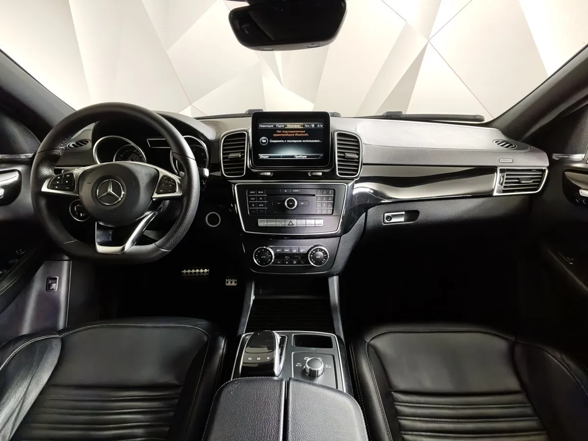 Mercedes-Benz GLE Купе 350 d 4MATIC 9G-TRONIC (249 л.с.) Особая серия Серебристый в АВИЛОН. Слайд №14