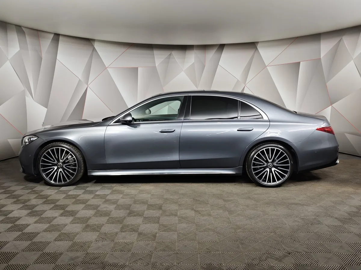 Mercedes-Benz S-Класс S 400 d 9G-Tronic 4Matic (330 л.с.) Premium Серый в АВИЛОН. Слайд №5