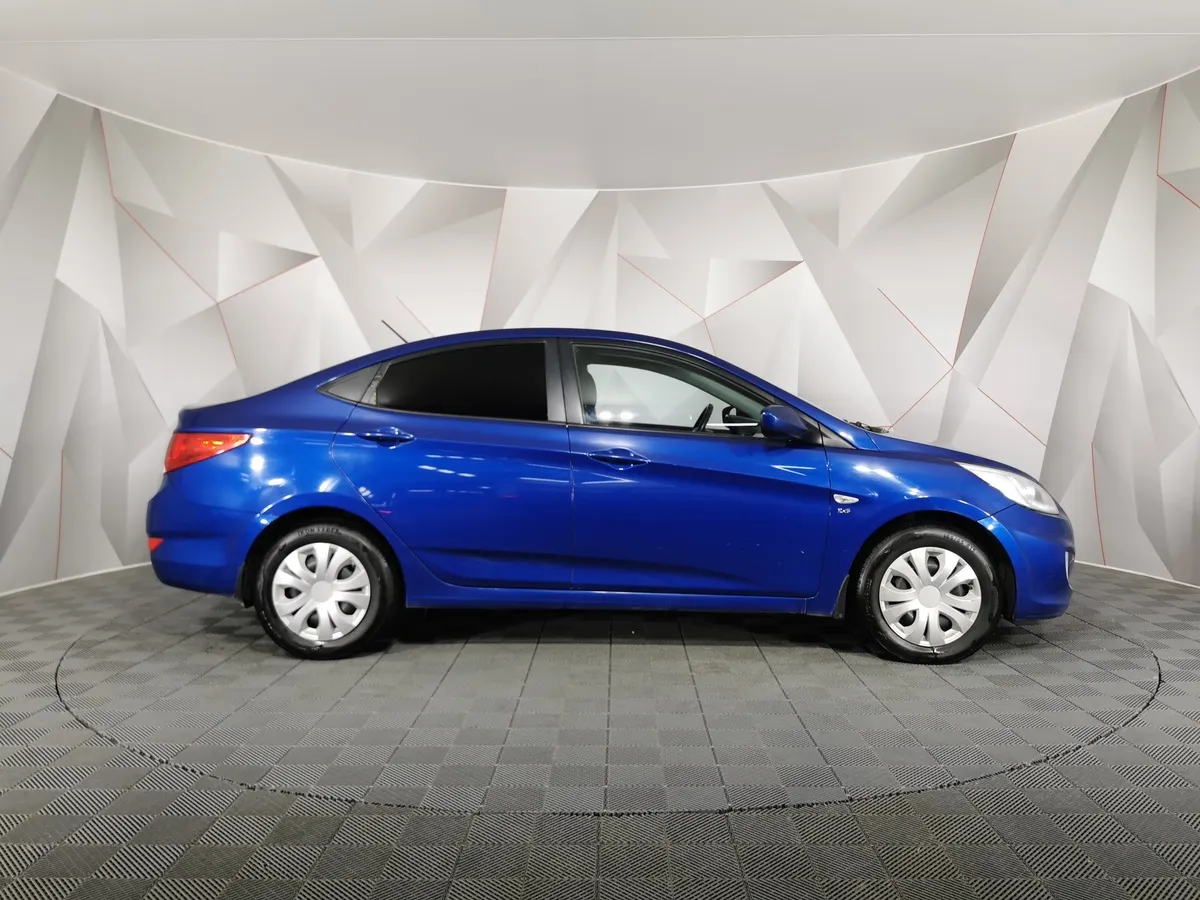 Hyundai Solaris 1.6 AT (123 л.с.) Optima Синий в АВИЛОН. Слайд №6