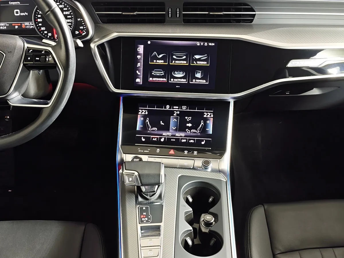 Audi A6 45 TFSI quattro S tronic (245 л.с.) Черный в АВИЛОН. Слайд №15
