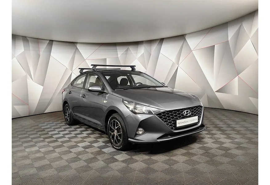 Hyundai Solaris 1.6 AT (123 л.с.) Comfort Серый в АВИЛОН. Слайд №2