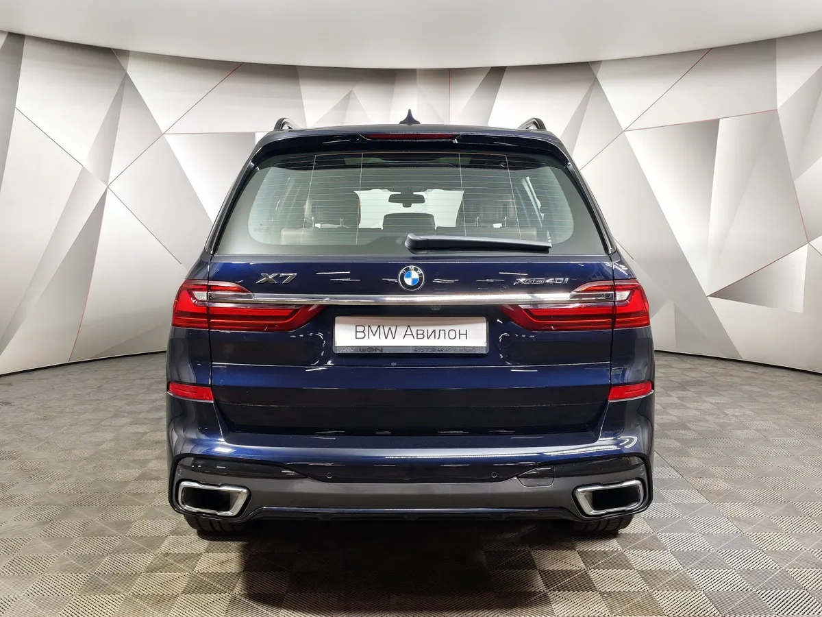 BMW X7 xDrive40i Steptronic (340 л.с.) Базовая (Локальная сборка) Черный в АВИЛОН. Слайд №4