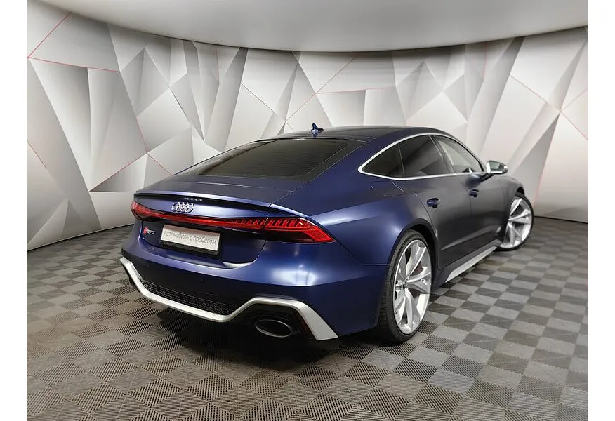 Audi RS 7 4.0 TFSI Tiptronic quattro (600 л.с.) Синий в АВИЛОН. Слайд №2