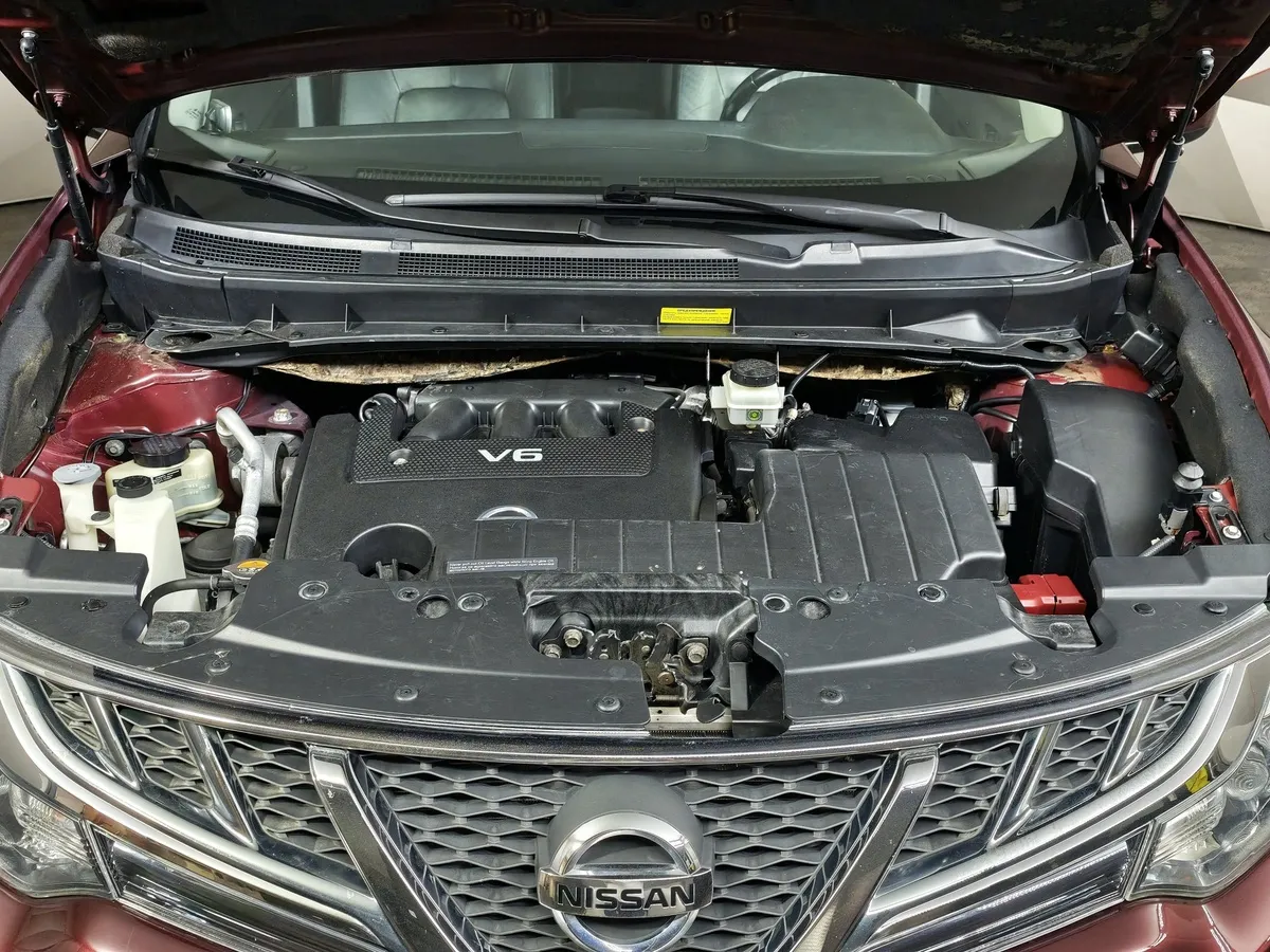 Nissan Murano 3.5 Xtronic AWD (249 л.с.) Красный в АВИЛОН. Слайд №11