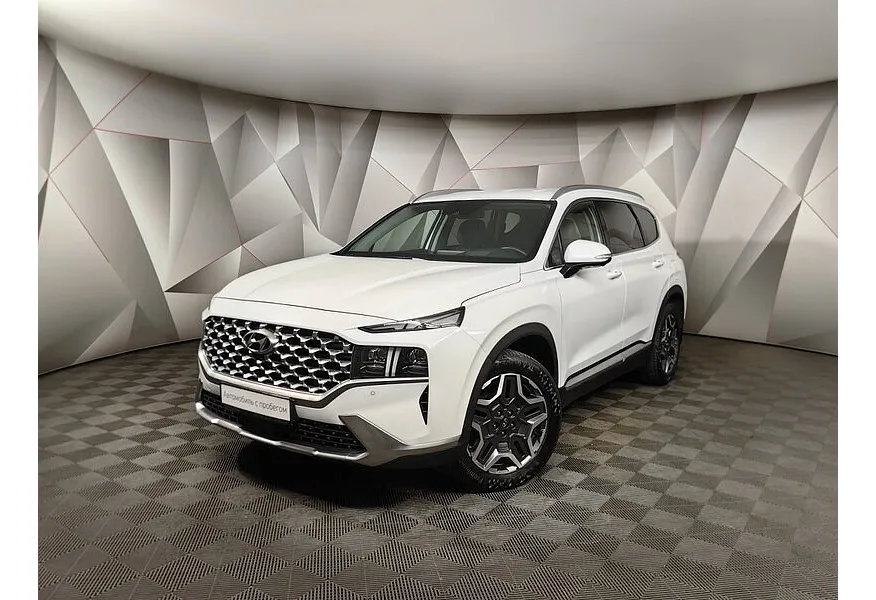 АВИЛОН - Hyundai Santa Fe 2.2 CRDi AWD 8AT (200 л.с.) High-Tech Белый - slide 9581755