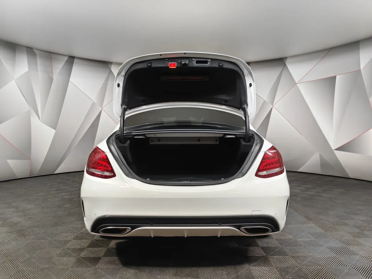 Mercedes-Benz C-Класс C 200 9G-TRONIC 4MATIC (184 л.с.) Особая серия Белый в АВИЛОН. Слайд №12
