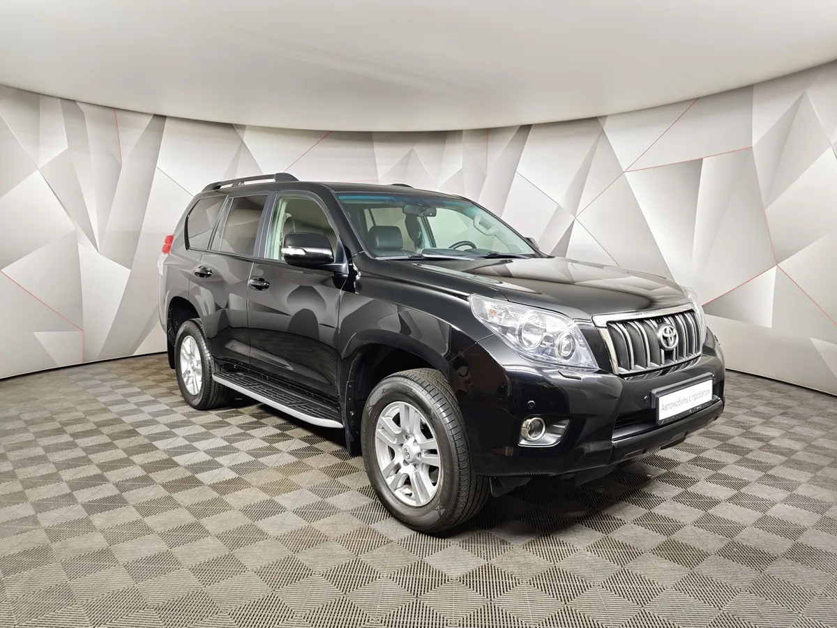 Toyota Land Cruiser Prado 4.0 AT 4WD (282 л.с.) Стандарт Черный в АВИЛОН. Слайд №3