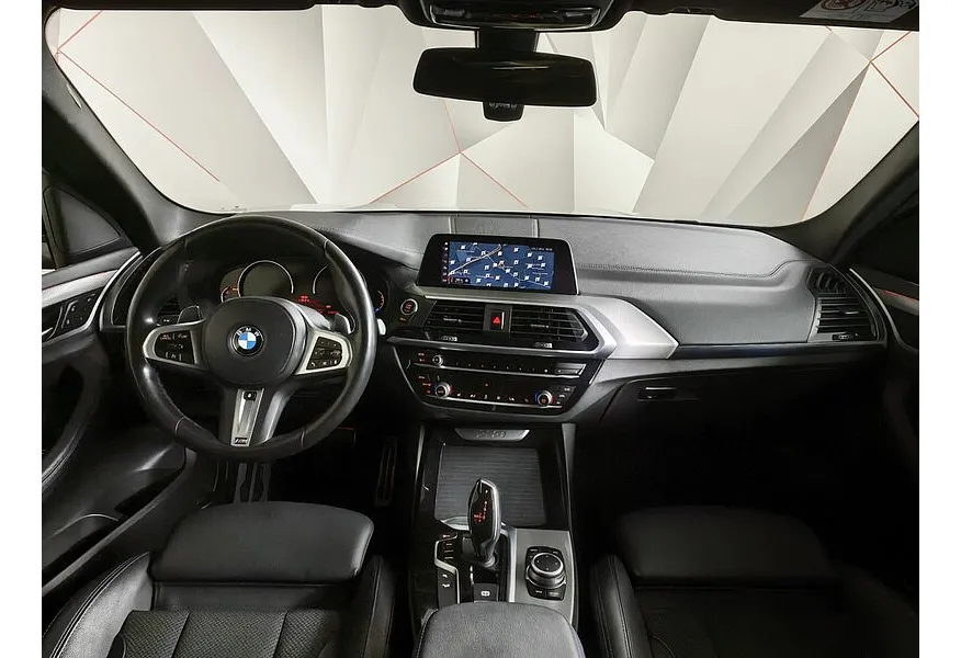 BMW X3 xDrive20d AT (190 л.с.) M Sport Синий в АВИЛОН. Слайд №11