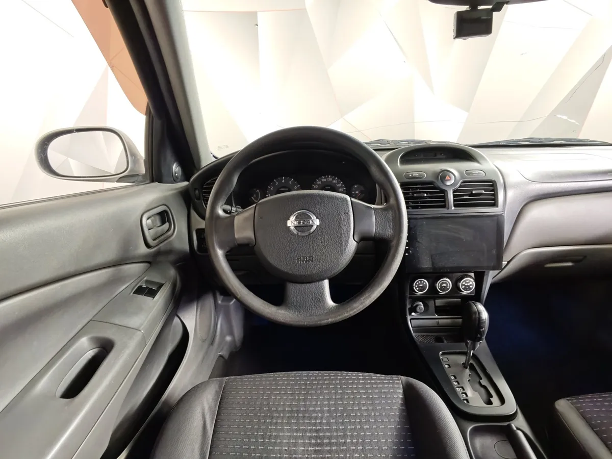 Nissan Almera Classic 1.6 AT (107 л.с.) Серебристый в АВИЛОН. Слайд №16