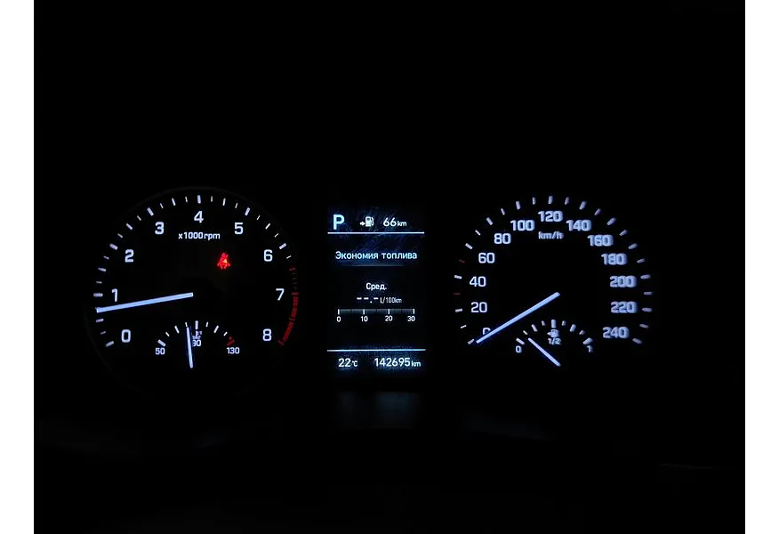 Hyundai Tucson 2.4 GDi 6AT 4WD (184 л.с.) High-Tech plus Синий в АВИЛОН. Слайд №18