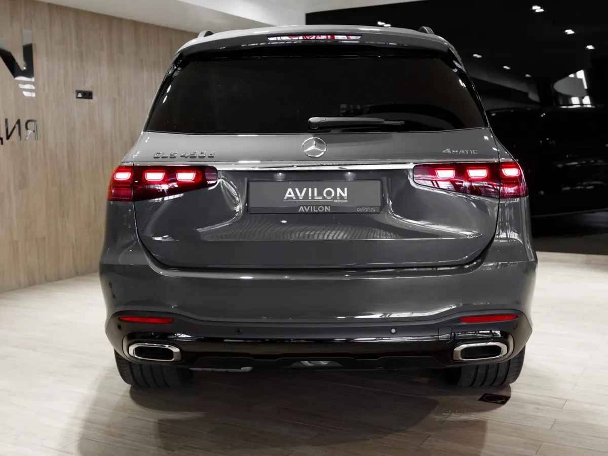 Mercedes-Benz GLS 450 d 9G-TRONIC 4Matic (367 л.с.) Серый в АВИЛОН. Слайд №3
