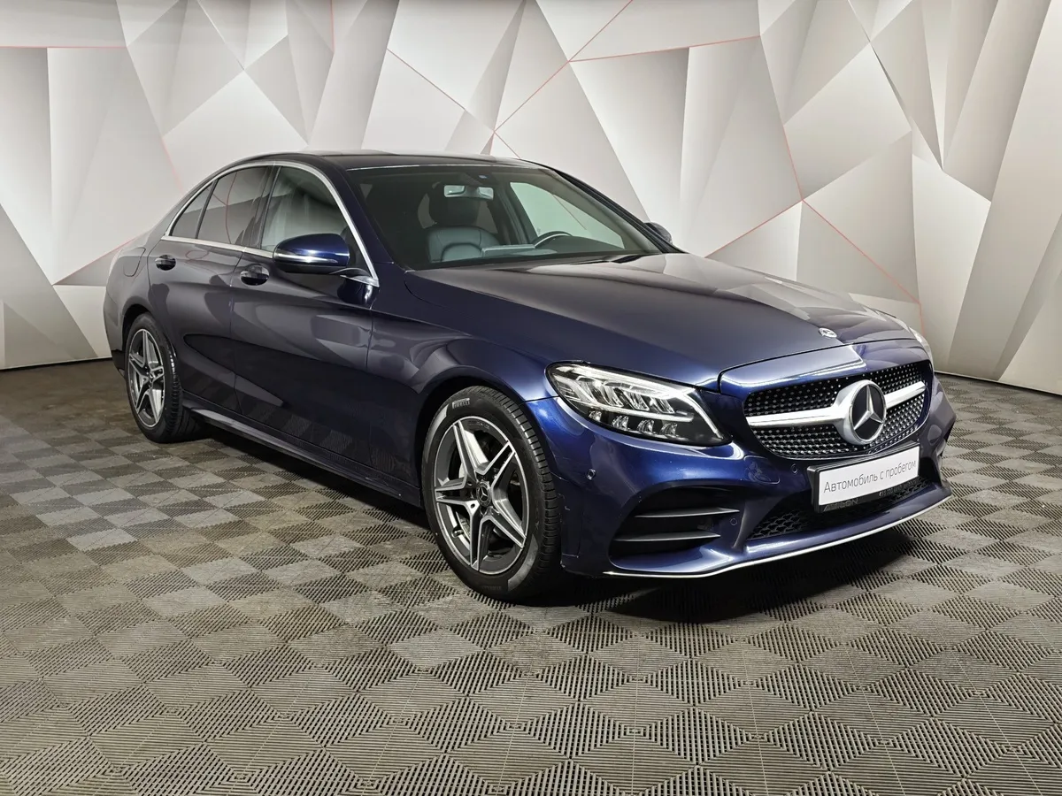 Mercedes-Benz C-Класс C 200 4Matic 9G-Tronic (184 л.с.) Особая серия Синий в АВИЛОН. Слайд №3
