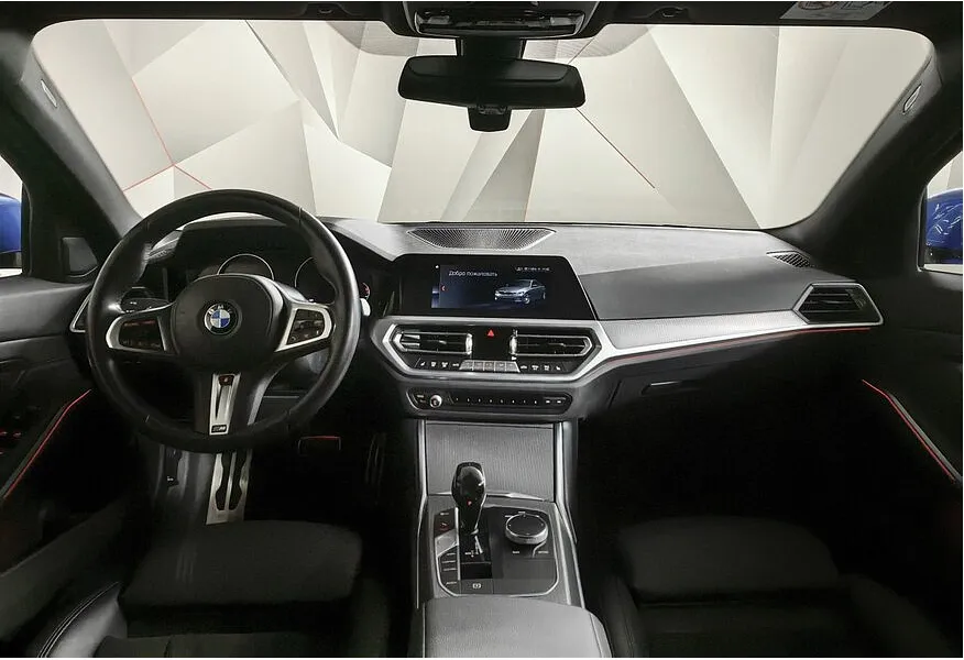BMW 3 серия 320i xDrive (184 л.с.) M Sport Pure Синий в АВИЛОН. Слайд №11