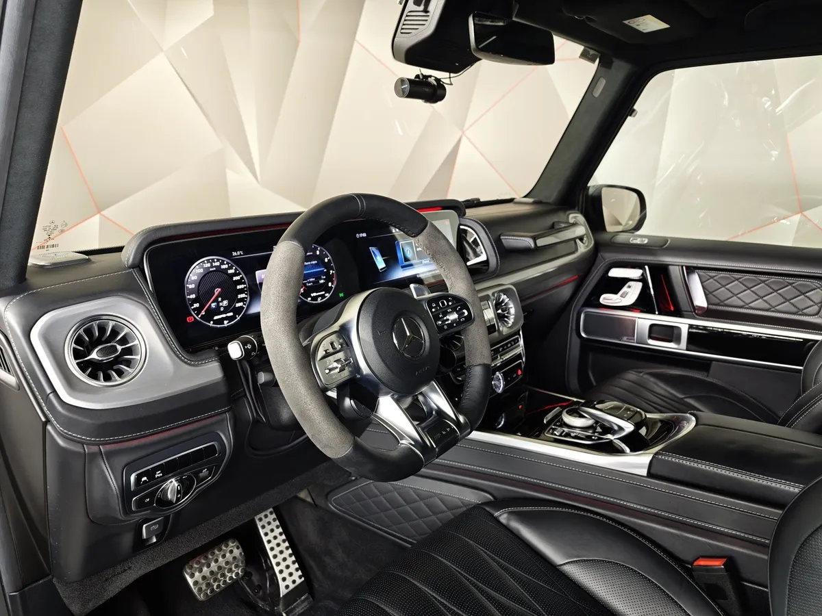 Mercedes-Benz G-Класс G 63 AMG Speedshift 4Matic (585 л.с.) Белый в АВИЛОН. Слайд №19