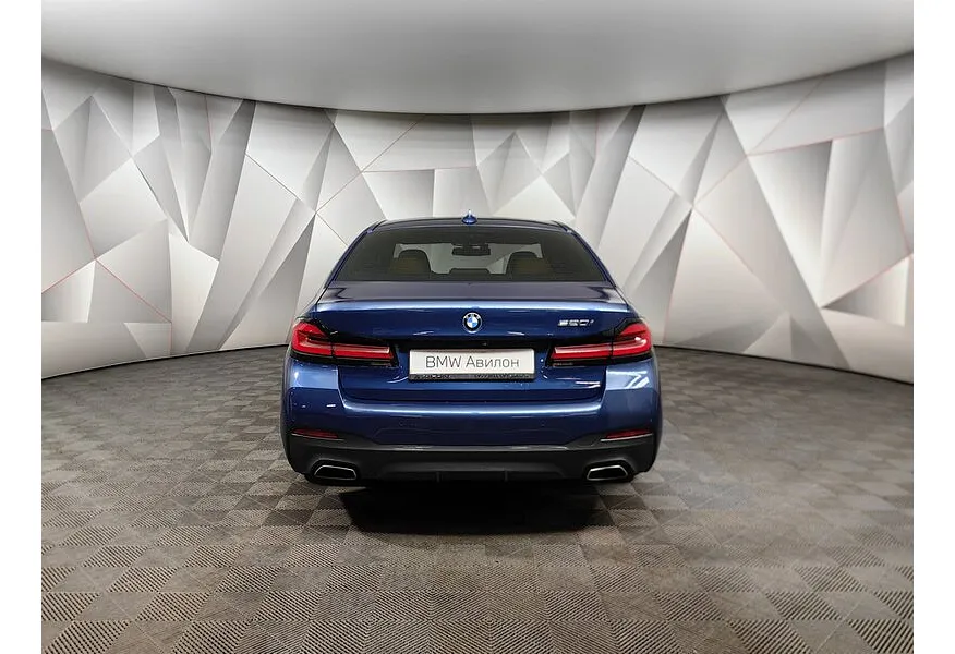BMW 5 серия 520i Steptronic (184 л.с.) Синий в АВИЛОН. Слайд №4