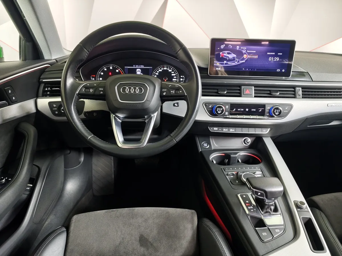 Audi A4 2.0 TFSI S tronic quattro (245 л.с.) Design Зеленый в АВИЛОН. Слайд №20