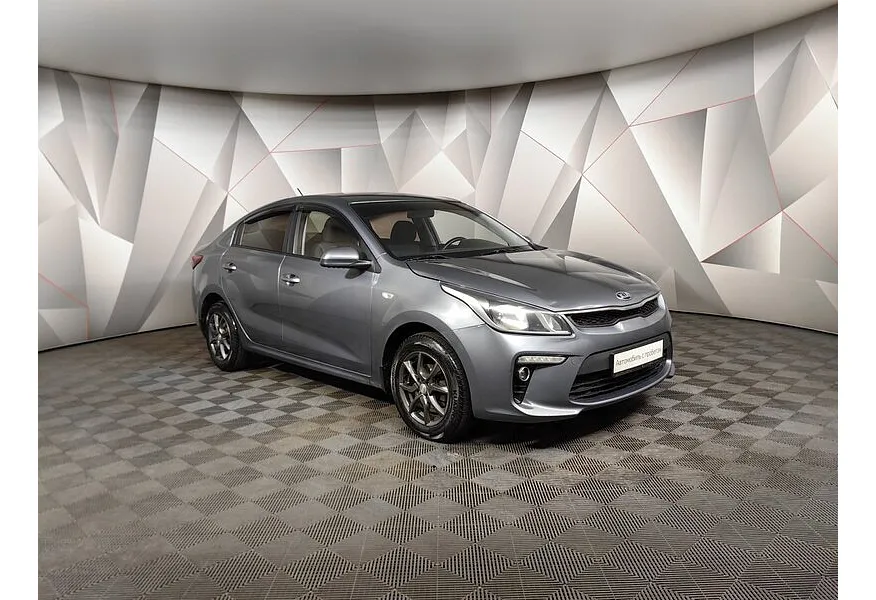 Kia Rio 1.6 AT (123 л.с.) Серый в АВИЛОН. Слайд №3