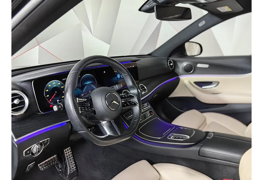 Mercedes-Benz E-Класс E 200 9G-TRONIC (197 л.с.) Sport (Локальная сборка) Черный в АВИЛОН. Слайд №19