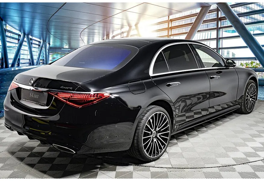 Mercedes-Benz S-Класс S 580 9G-Tronic 4Matic (503 л.с.) Черный в АВИЛОН. Слайд №5