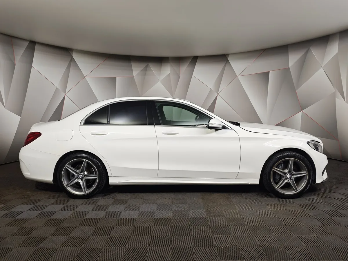 Mercedes-Benz C-Класс C 180 9G-Tronic (150 л.с.) Белый в АВИЛОН. Слайд №6