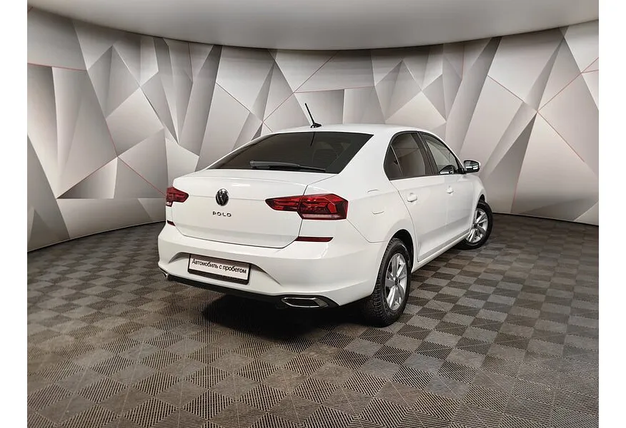 Volkswagen Polo 1.6 MPI AT (110 л.с.) Highline Белый в АВИЛОН. Слайд №2