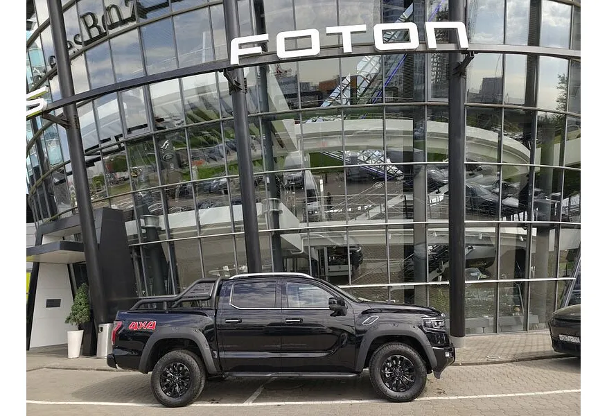 Foton Tunland V9 2.0T AT 4WD (159 л.с.) Prestige Черный в АВИЛОН. Слайд №4