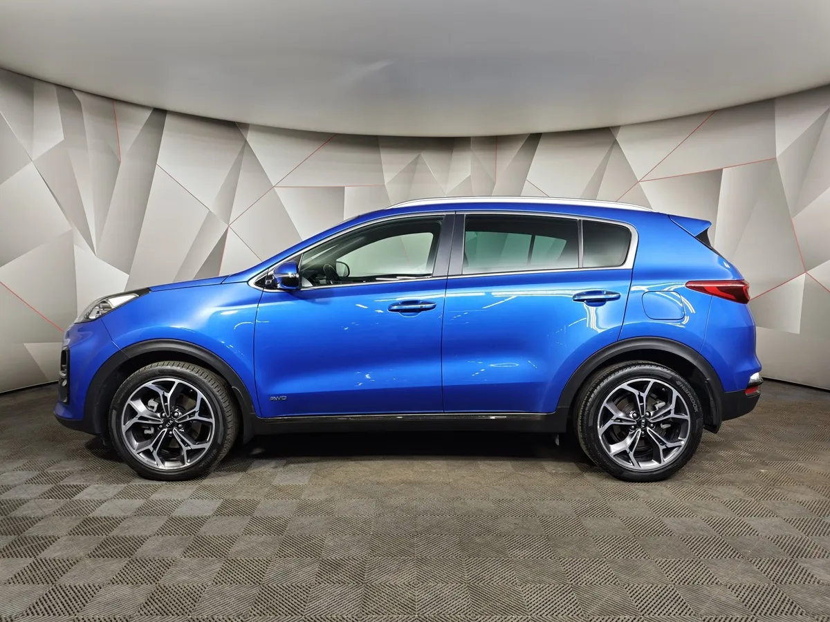 Kia Sportage 2.4 AT 4WD (184 л.с.) GT Line Синий в АВИЛОН. Слайд №5