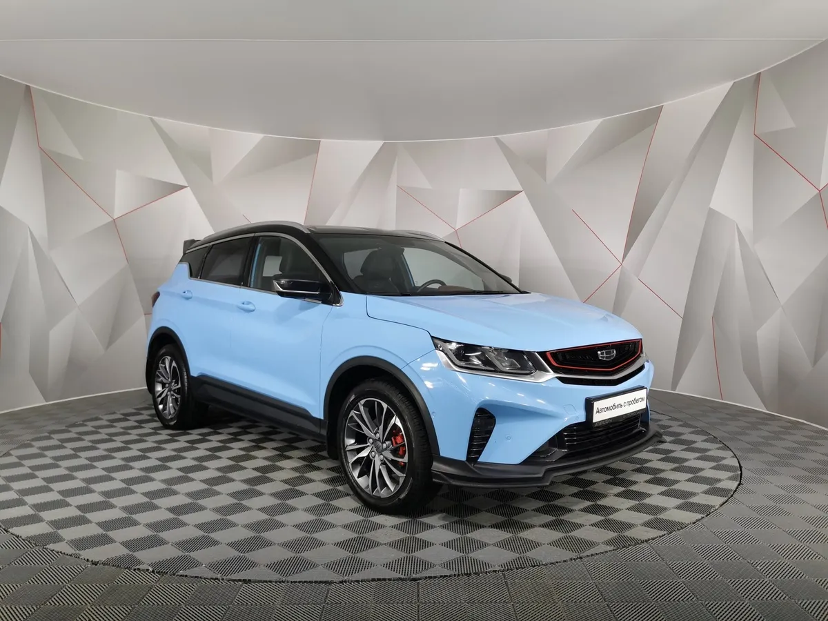 Geely Coolray 1.5T 7DCT 2WD (150 л.с.) Flagship Sport Синий в АВИЛОН. Слайд №3