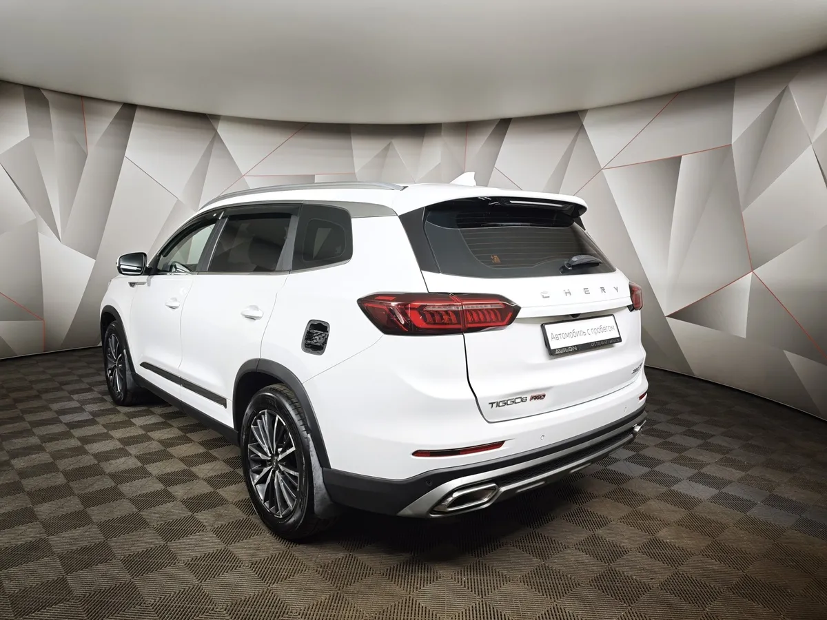 Chery Tiggo 8 Pro 1.6 TGDI DCT7 (186 л.с.) Prestige Dreamline Белый в АВИЛОН. Слайд №4