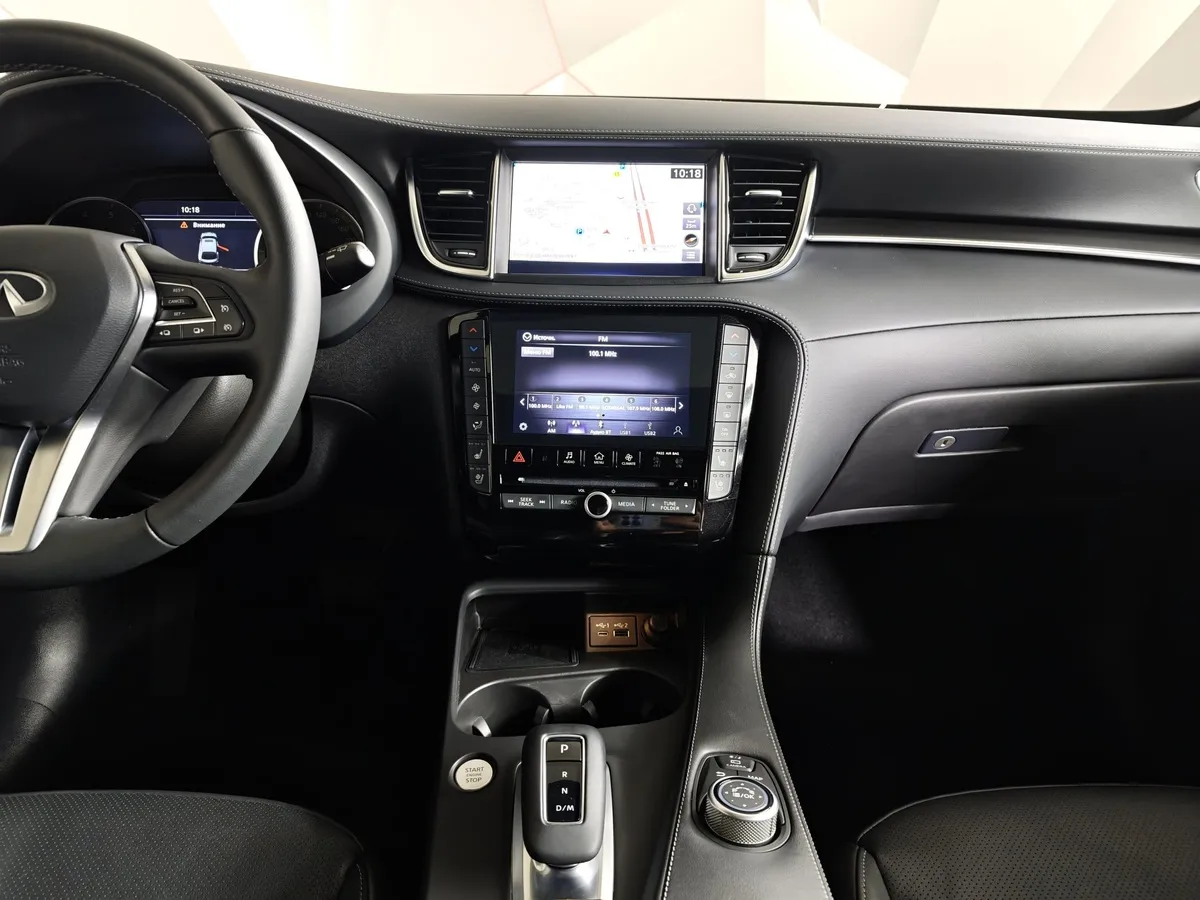 Infiniti QX55 2.0 CVT AWD (249 л.с.) Черный в АВИЛОН. Слайд №15