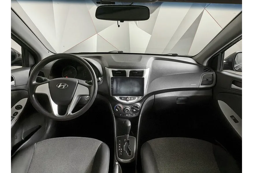 Hyundai Solaris 1.6 AT (123 л.с.) Active Plus Черный в АВИЛОН. Слайд №11