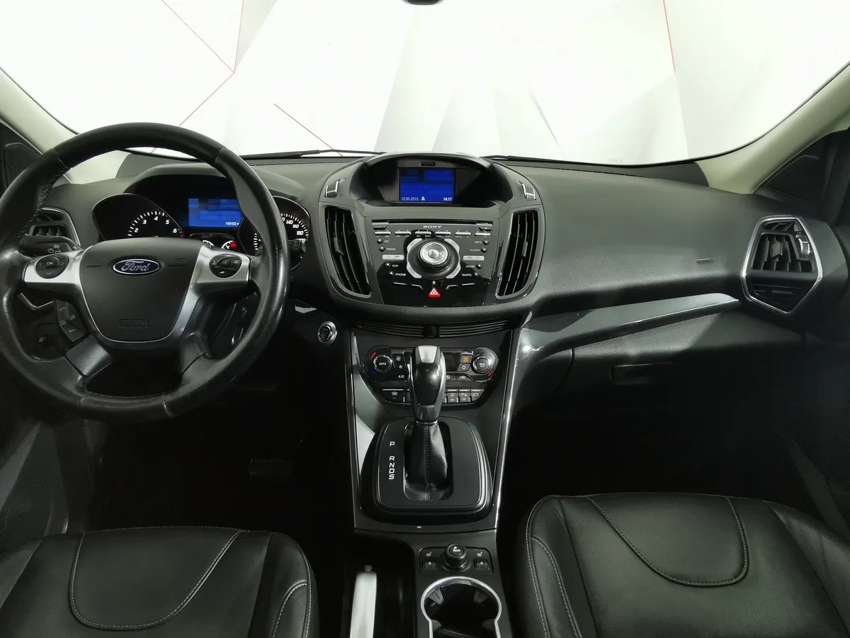 Ford Kuga 1.6 EcoBoost AT AWD (150 л.с.) Titanium Белый в АВИЛОН. Слайд №13