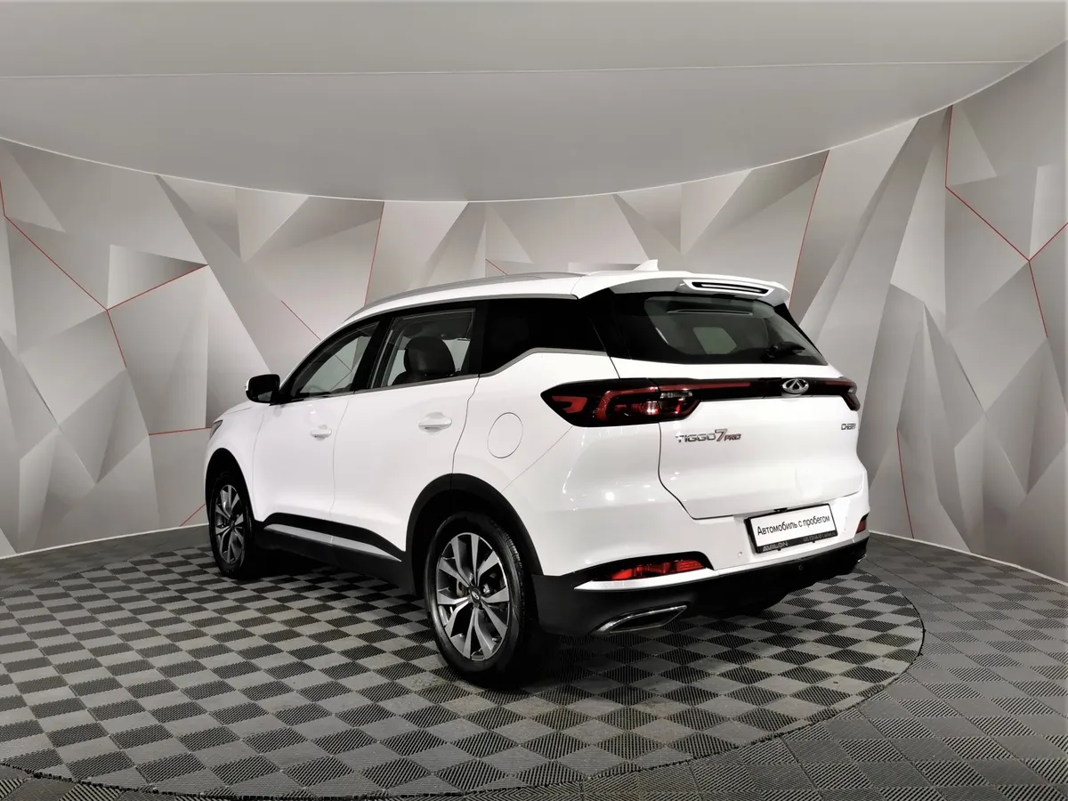 Chery Tiggo 7 Pro 1.5 CTV (147 л.с.) Elite Белый в АВИЛОН. Слайд №4